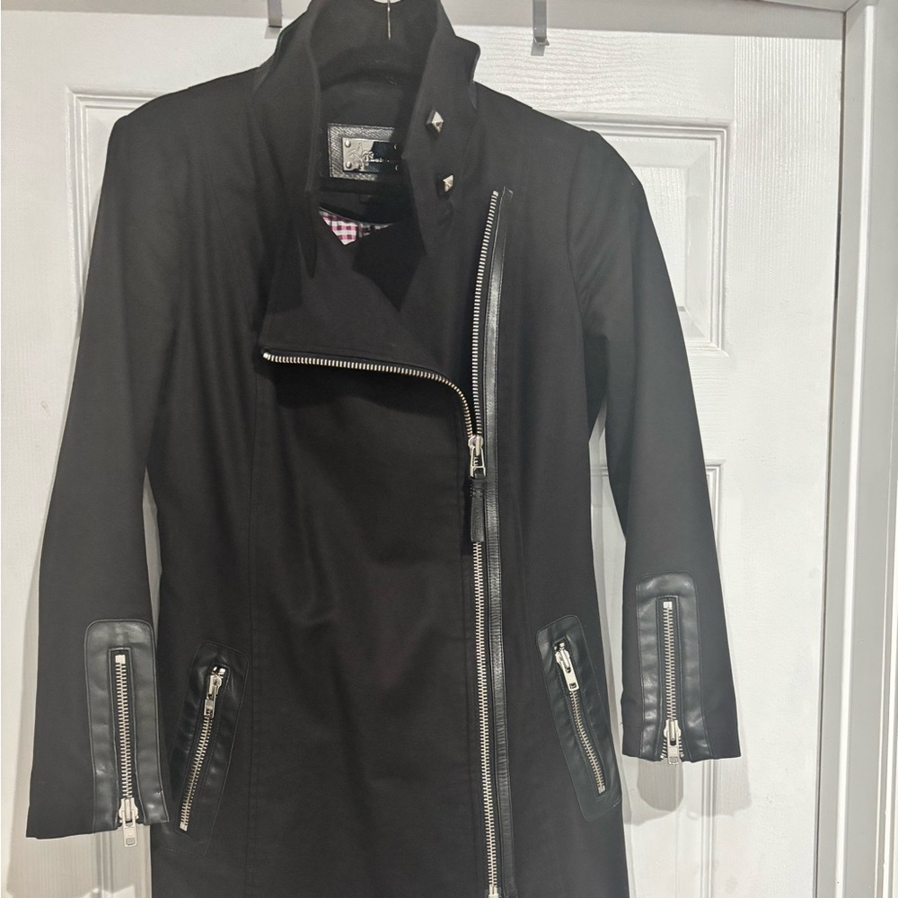 Mackage Stylish Black Women's Trench